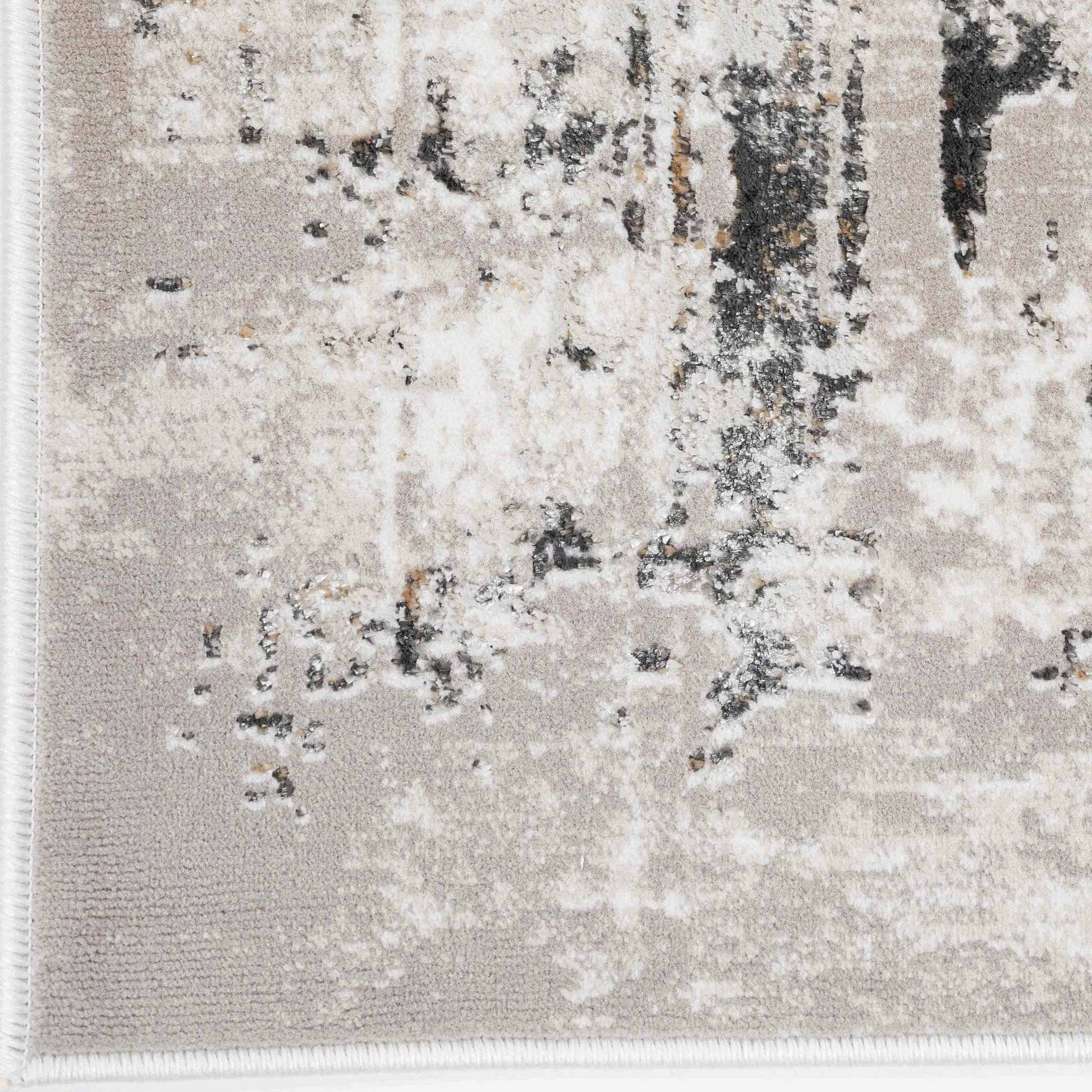 Tapete Decorativo GAMZE T2358 - Gris - Poliéster - Hecho a Máquina - Dorzav