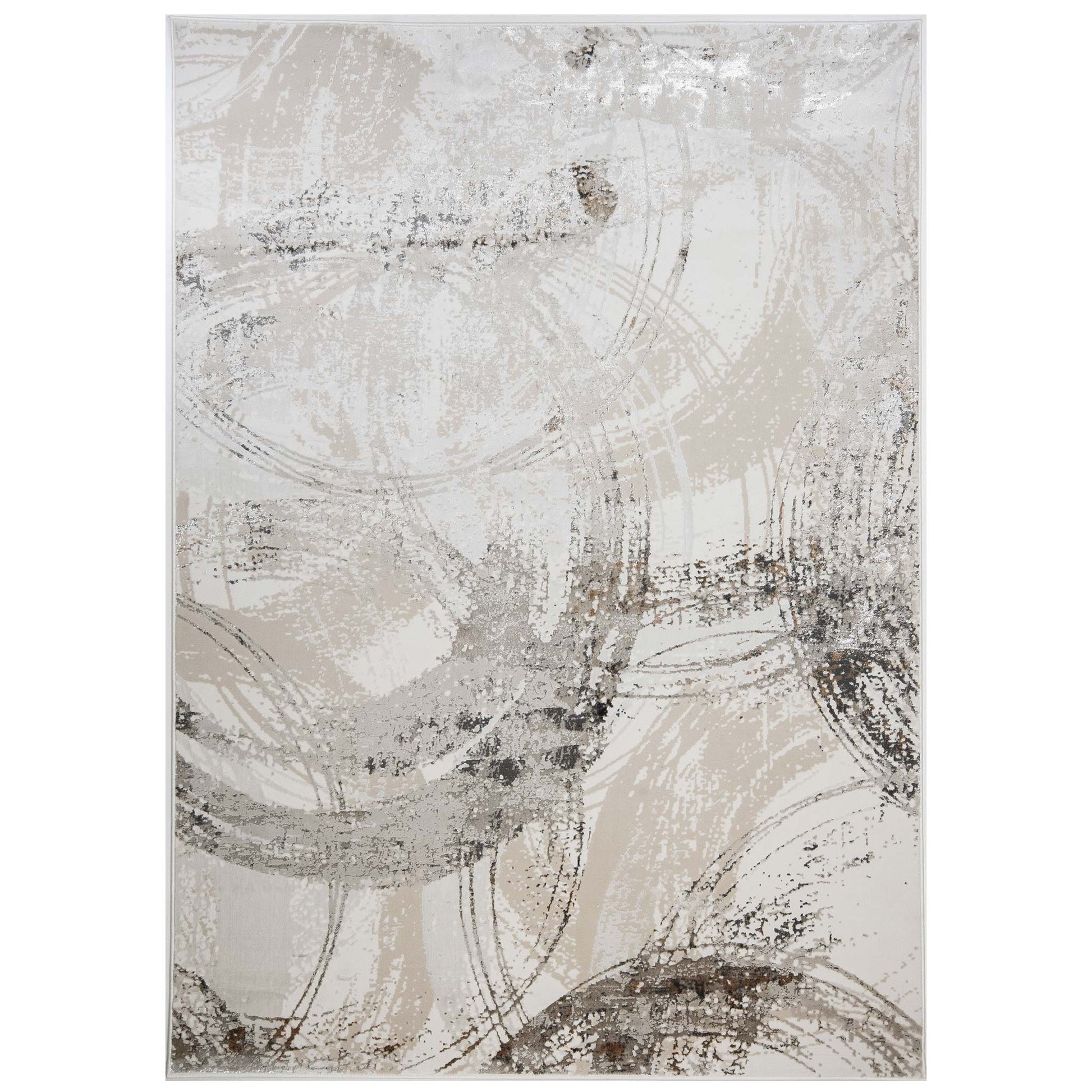 Tapete Decorativo GAMZE T2359 - Gris - Poliéster - Hecho a Máquina - Dorzav