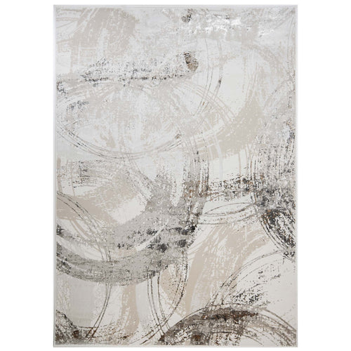 Tapete Decorativo GAMZE T2359 - Gris - Poliéster - Hecho a Máquina - Dorzav