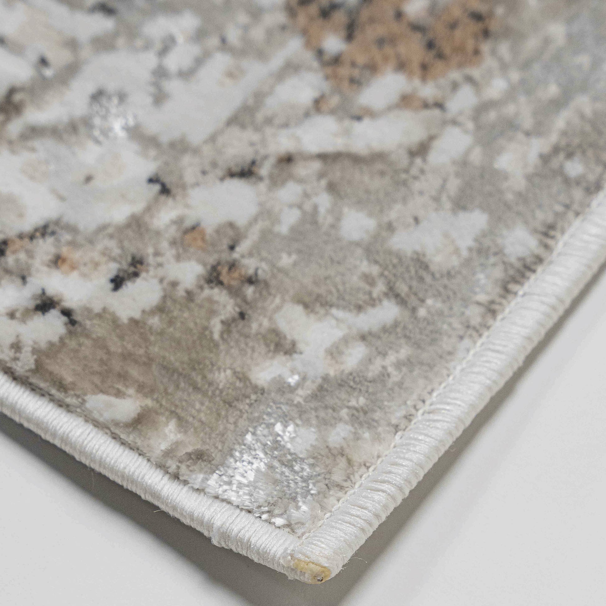 Tapete Decorativo GAMZE T2359 - Gris - Poliéster - Hecho a Máquina - Dorzav