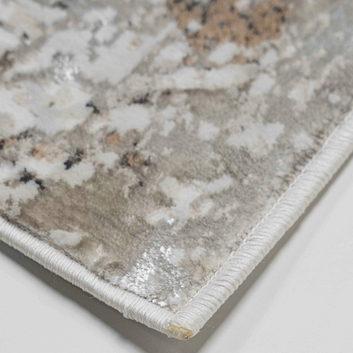 Tapete Decorativo GAMZE T2359 - Gris - Poliéster - Hecho a Máquina - Dorzav