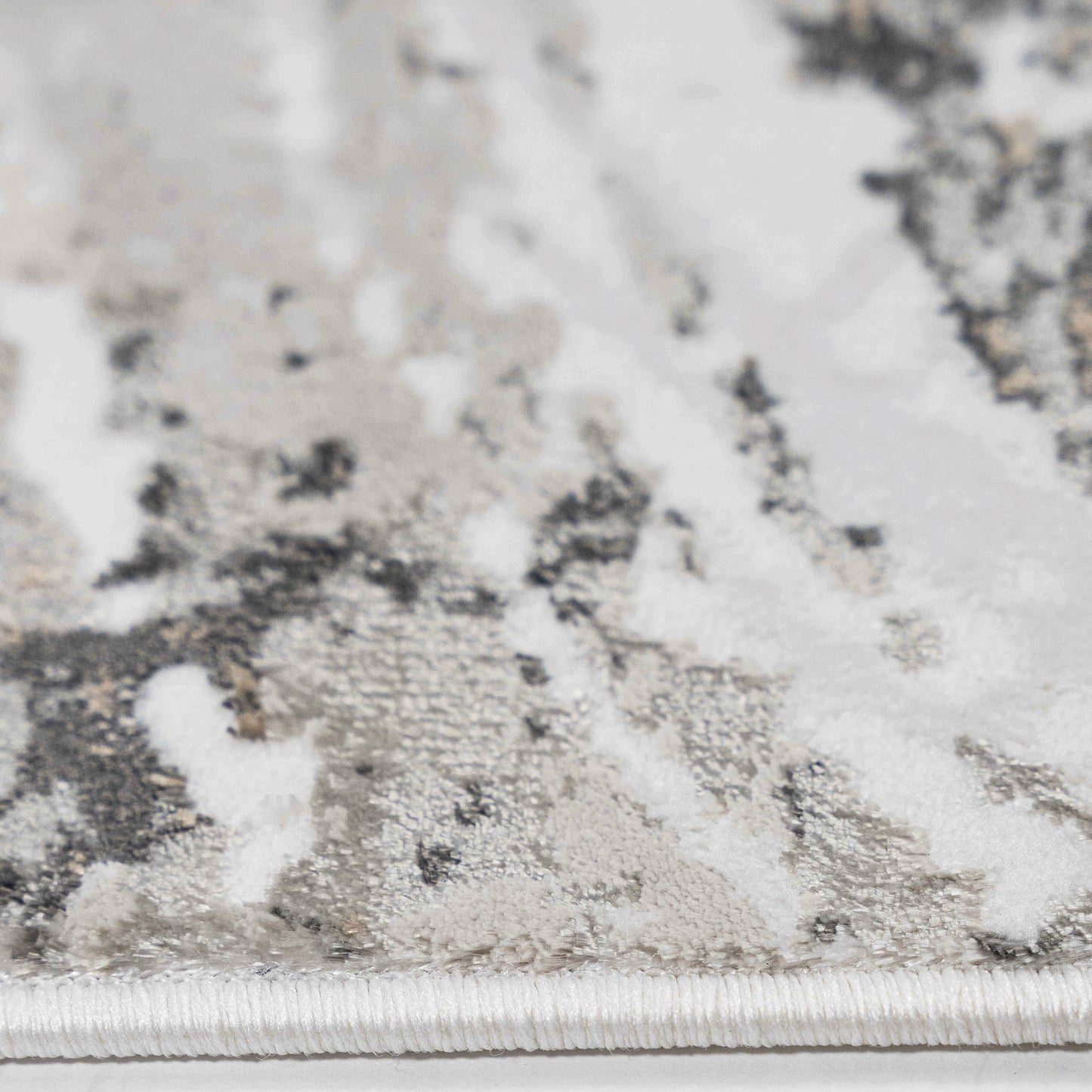 Tapete Decorativo GAMZE T2359 - Gris - Poliéster - Hecho a Máquina - Dorzav