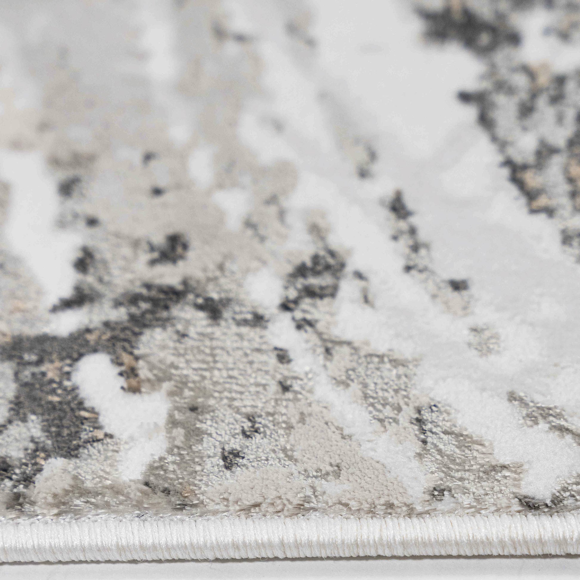 Tapete Decorativo GAMZE T2359 - Gris - Poliéster - Hecho a Máquina - Dorzav