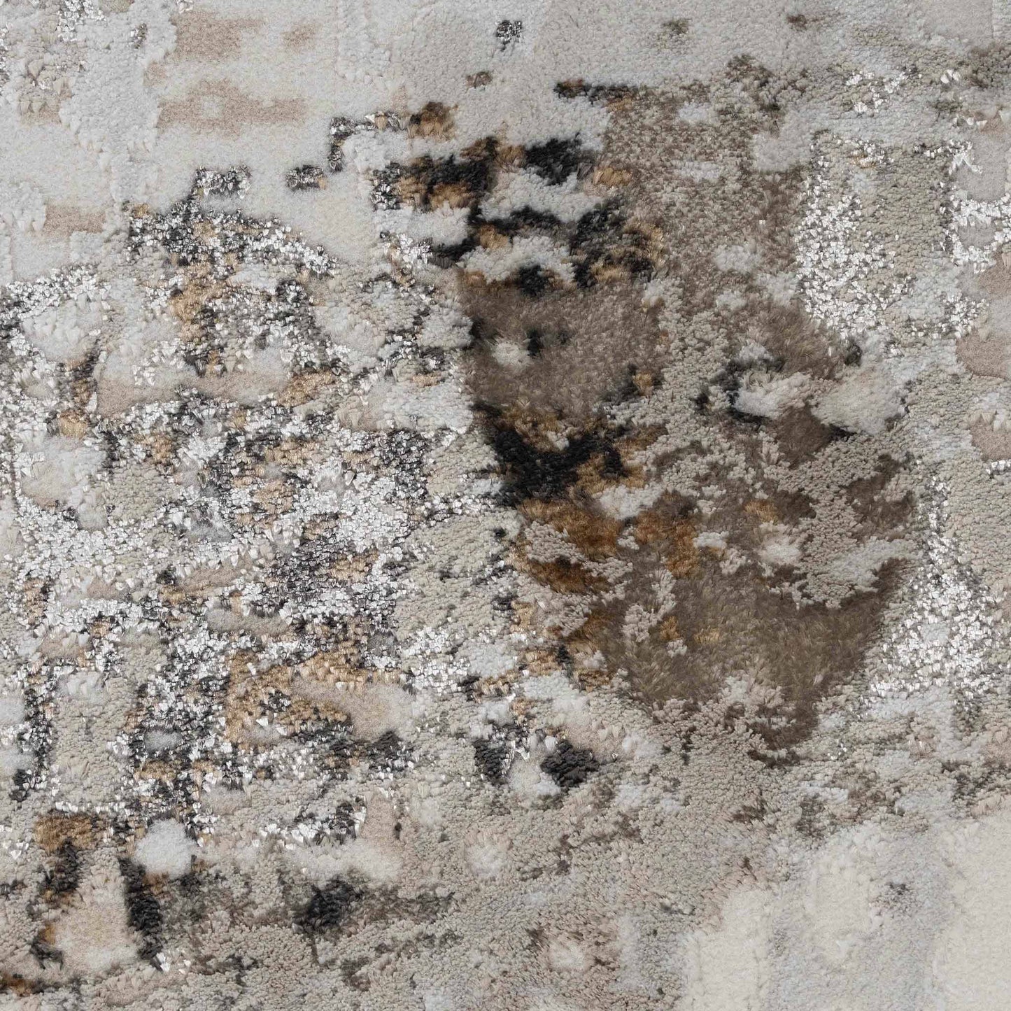 Tapete Decorativo GAMZE T2359 - Gris - Poliéster - Hecho a Máquina - Dorzav