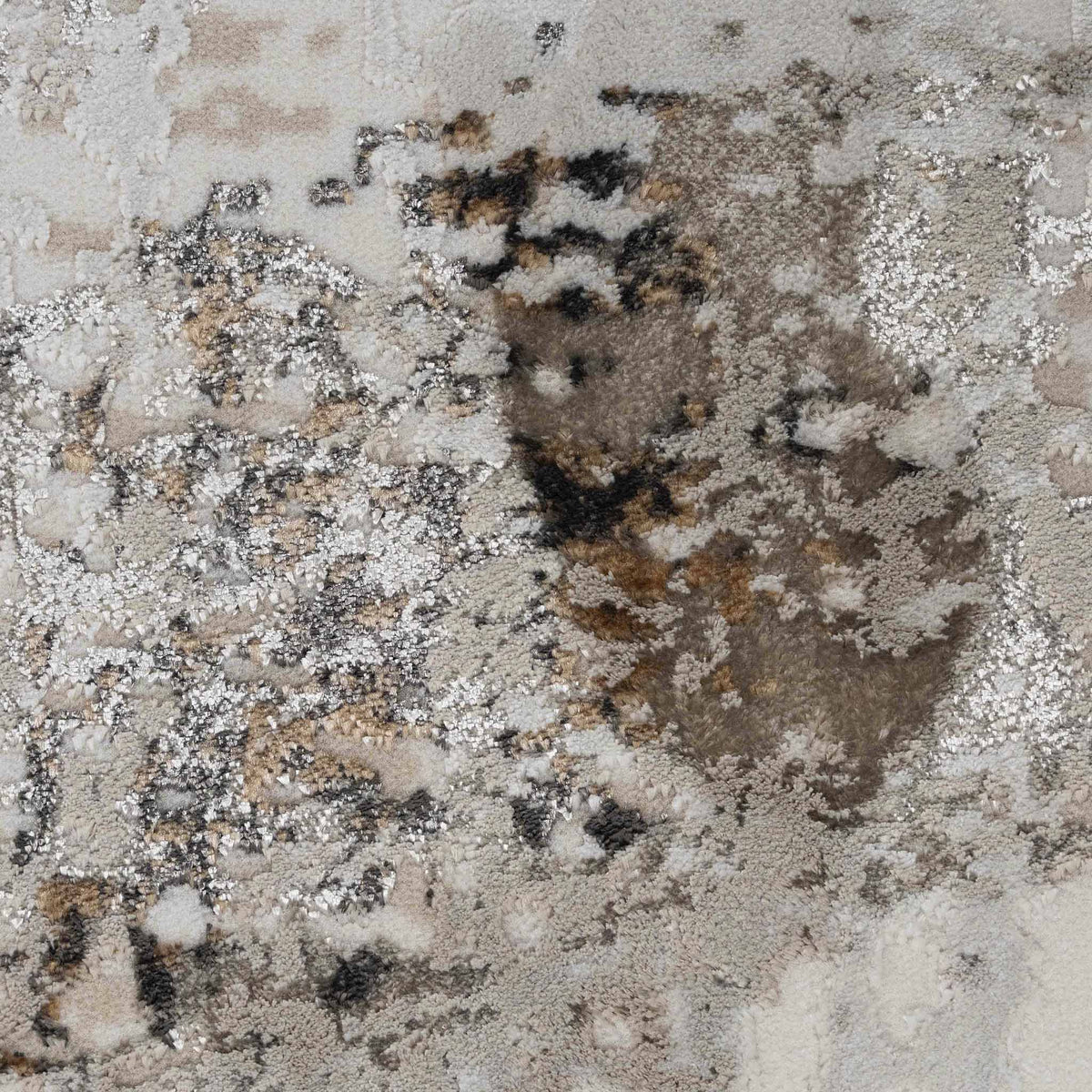 Tapete Decorativo GAMZE T2359 - Gris - Poliéster - Hecho a Máquina - Dorzav