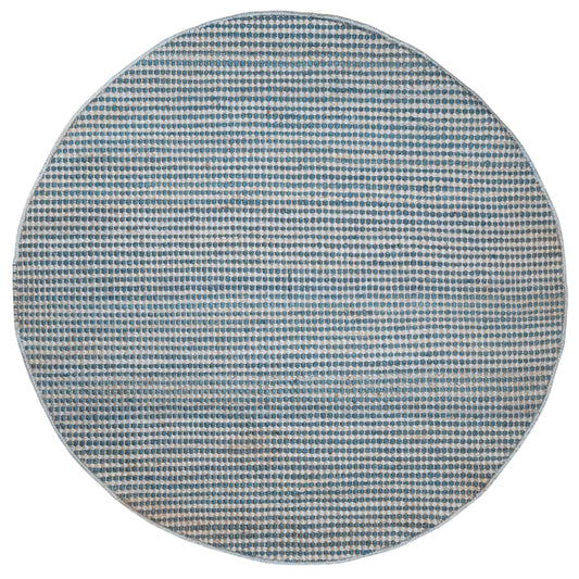 Tapete Decorativo GANGES D2039R - Crema - Yute - Hecho a Mano - Dorzav