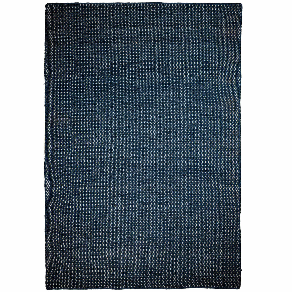 Tapete Decorativo GANGES D2041 - Negro - Yute - Hecho a Mano - Dorzav