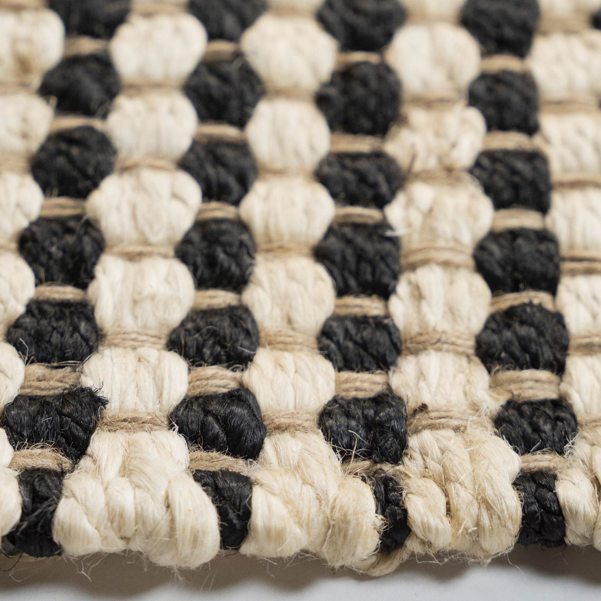 Tapete Decorativo GANGES D2043 - Natural - Yute - Hecho a Mano - Dorzav