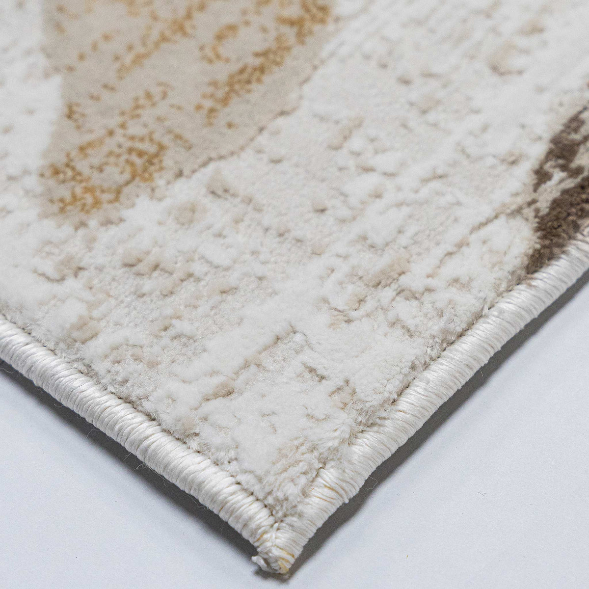 Tapete Decorativo GEDIZ U6059 - Beige - Poliéster | Polipropileno - Hecho a Máquina - Dorzav