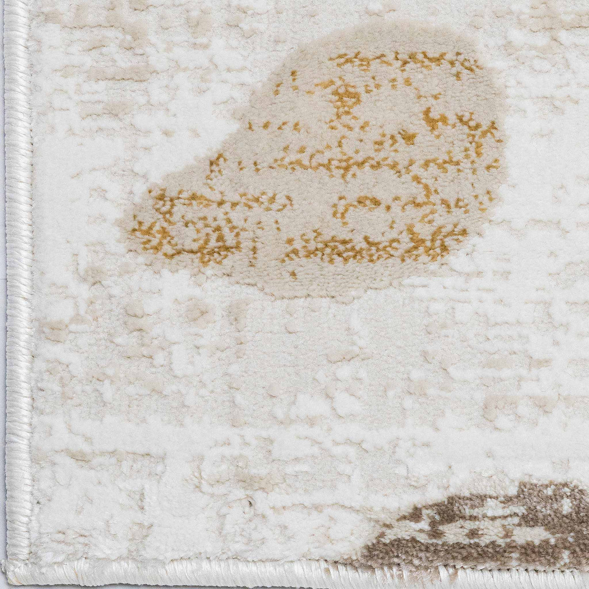 Tapete Decorativo GEDIZ U6059 - Beige - Poliéster | Polipropileno - Hecho a Máquina - Dorzav