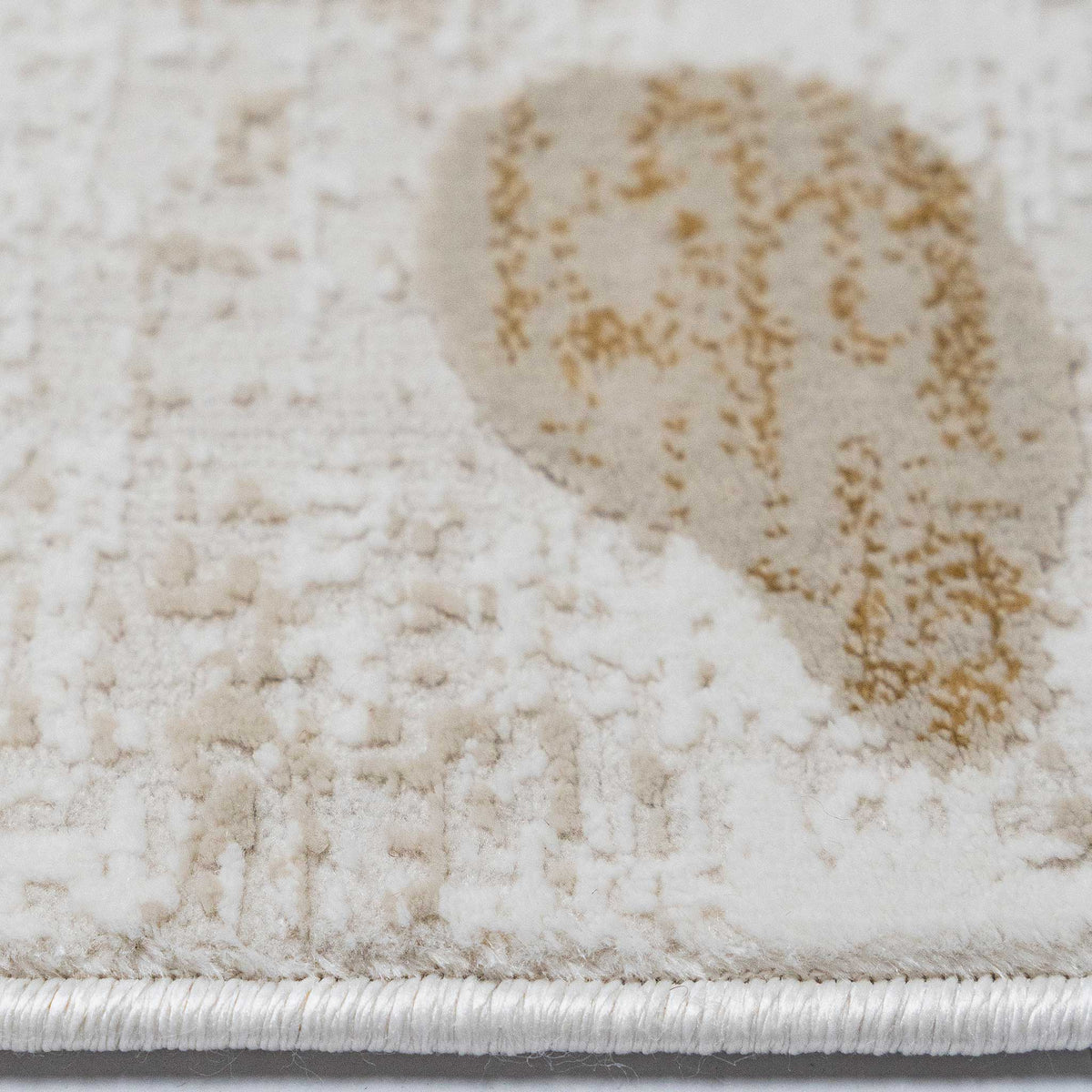 Tapete Decorativo GEDIZ U6059 - Beige - Poliéster | Polipropileno - Hecho a Máquina - Dorzav
