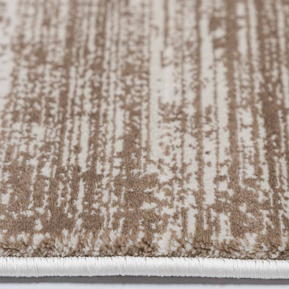 Tapete Decorativo GEDIZ U6060 - Beige - Poliéster | Polipropileno - Hecho a Máquina - Dorzav