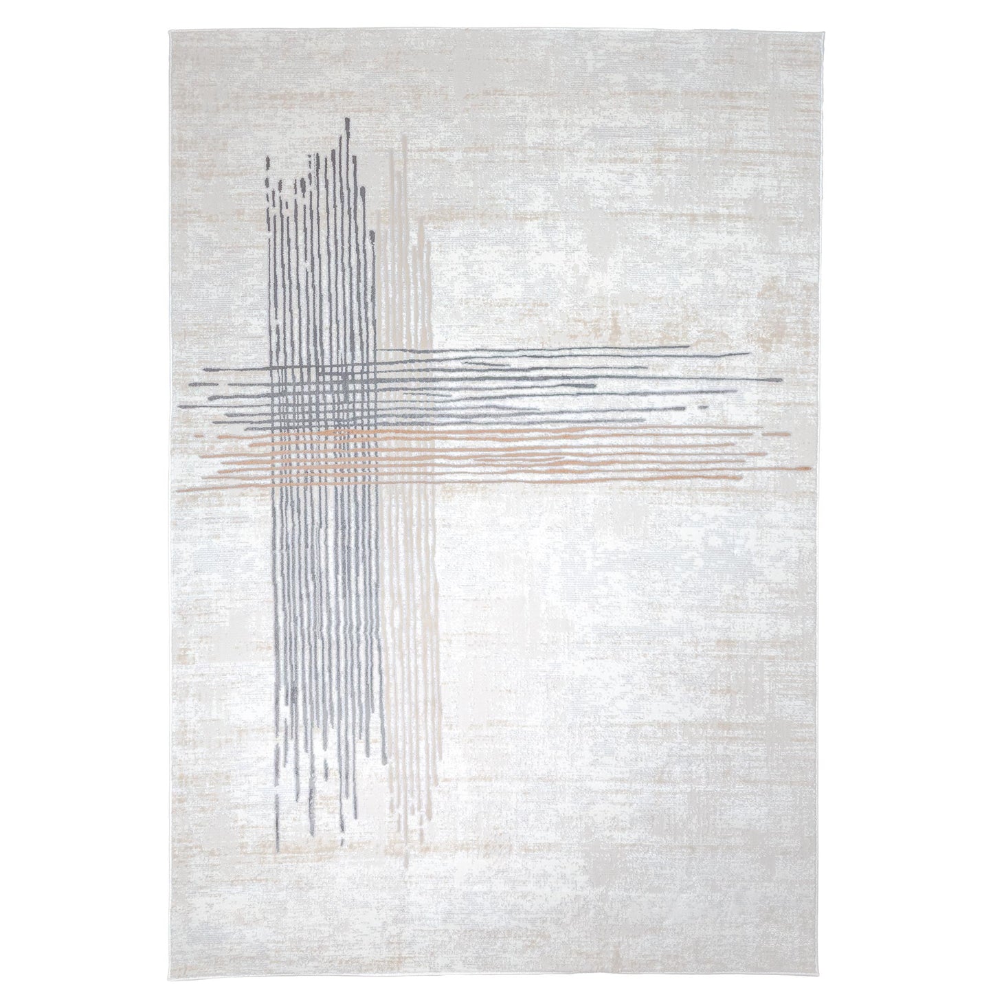 Tapete Decorativo GEDIZ U6061 - Beige - Poliéster | Polipropileno - Hecho a Máquina - Dorzav