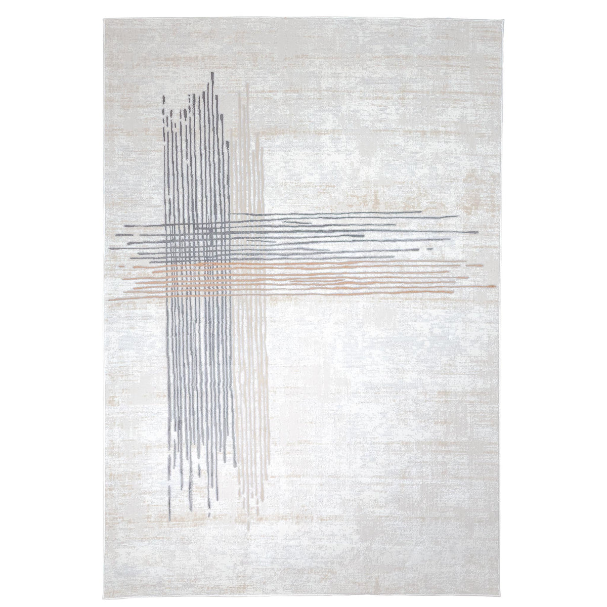 Tapete Decorativo GEDIZ U6061 - Beige - Poliéster | Polipropileno - Hecho a Máquina - Dorzav