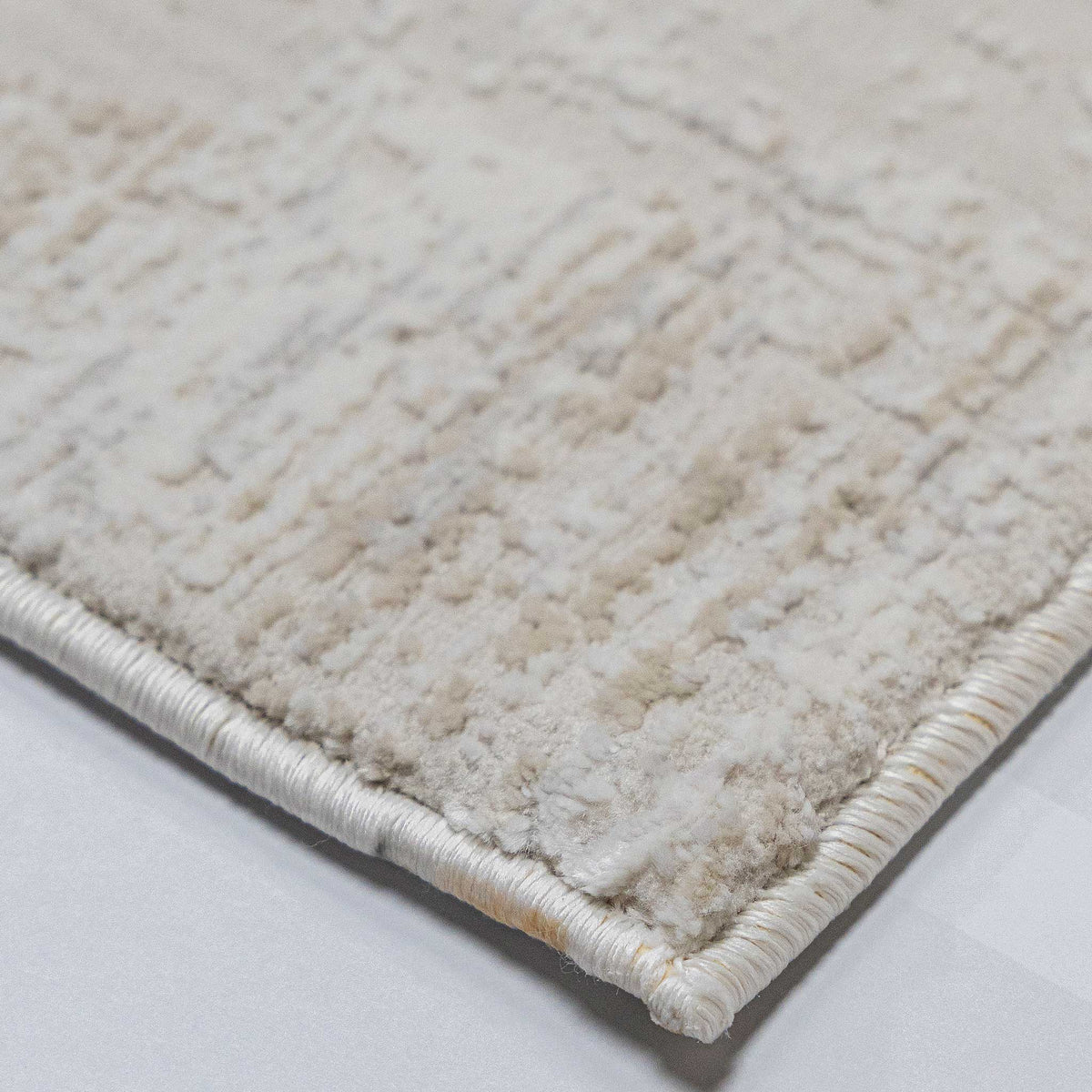 Tapete Decorativo GEDIZ U6061 - Beige - Poliéster | Polipropileno - Hecho a Máquina - Dorzav