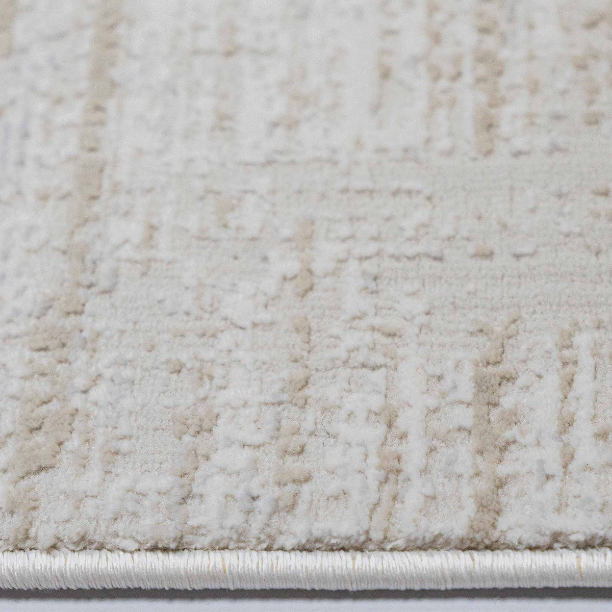 Tapete Decorativo GEDIZ U6061 - Beige - Poliéster | Polipropileno - Hecho a Máquina - Dorzav