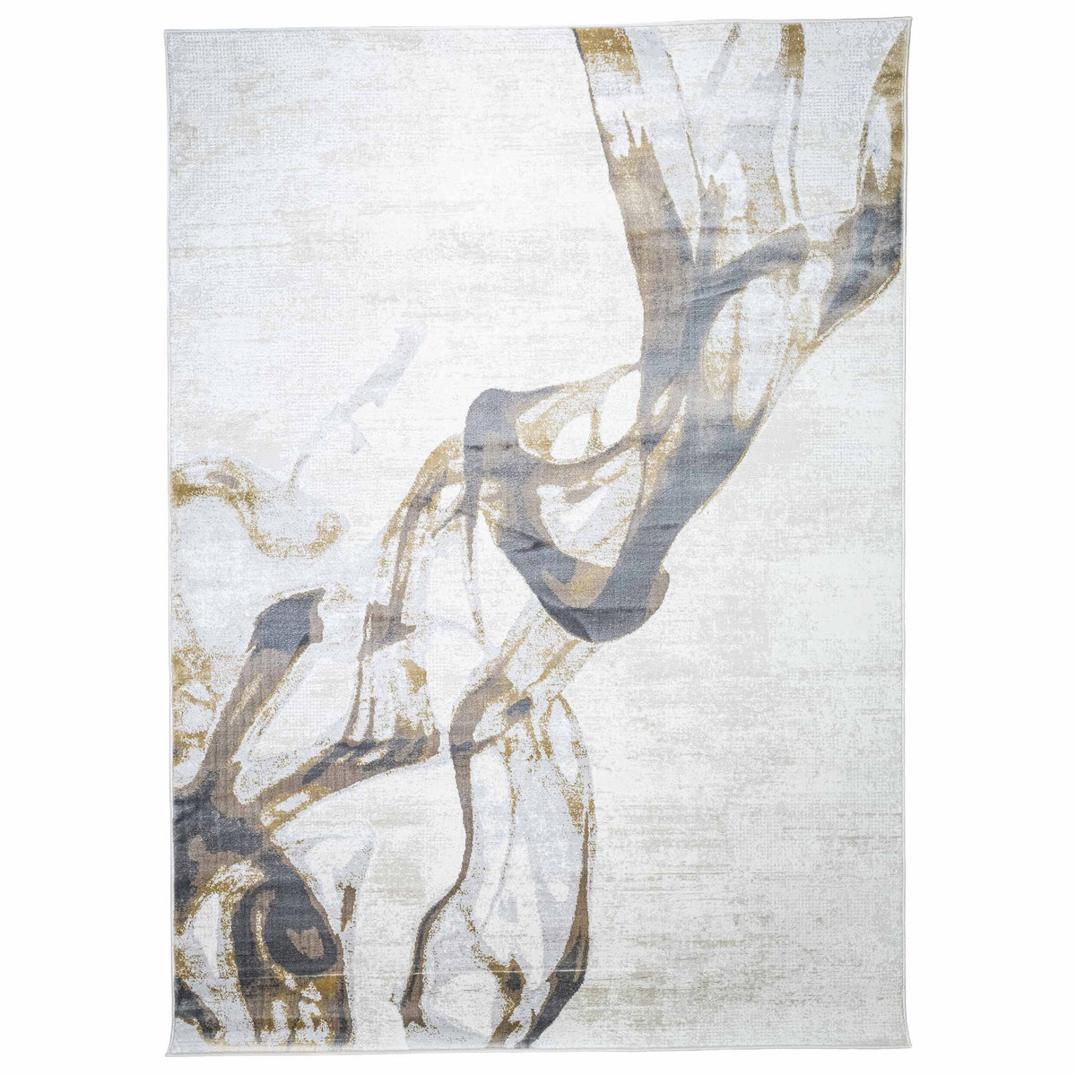 Tapete Decorativo GEDIZ U6075 - Beige - Poliéster | Polipropileno - Hecho a Máquina - Dorzav