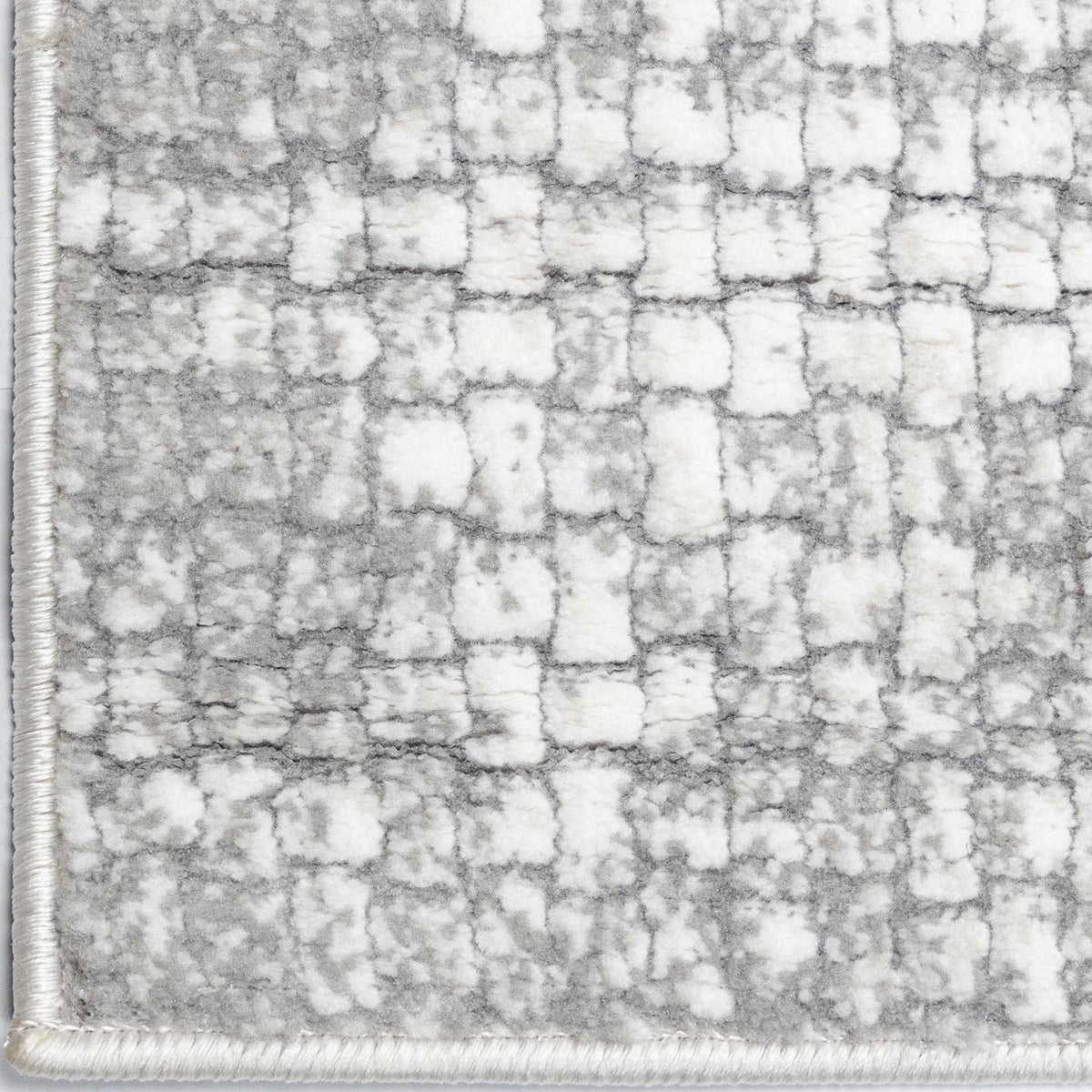 Tapete Decorativo GIADA R1014 - Gris - Poliéster - Hecho a Máquina - Dorzav