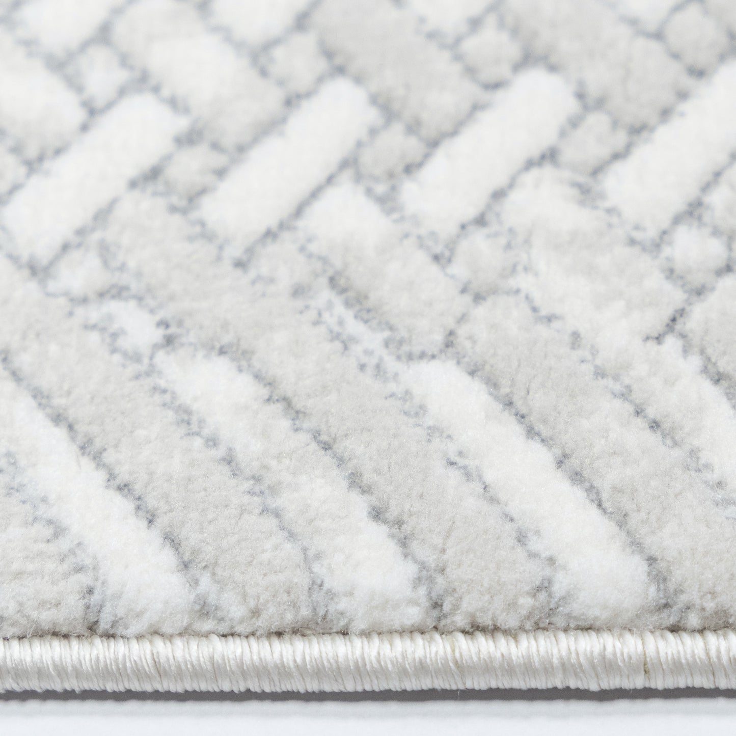 Tapete Decorativo GIADA R1015 - Crema - Poliéster - Hecho a Máquina - Dorzav