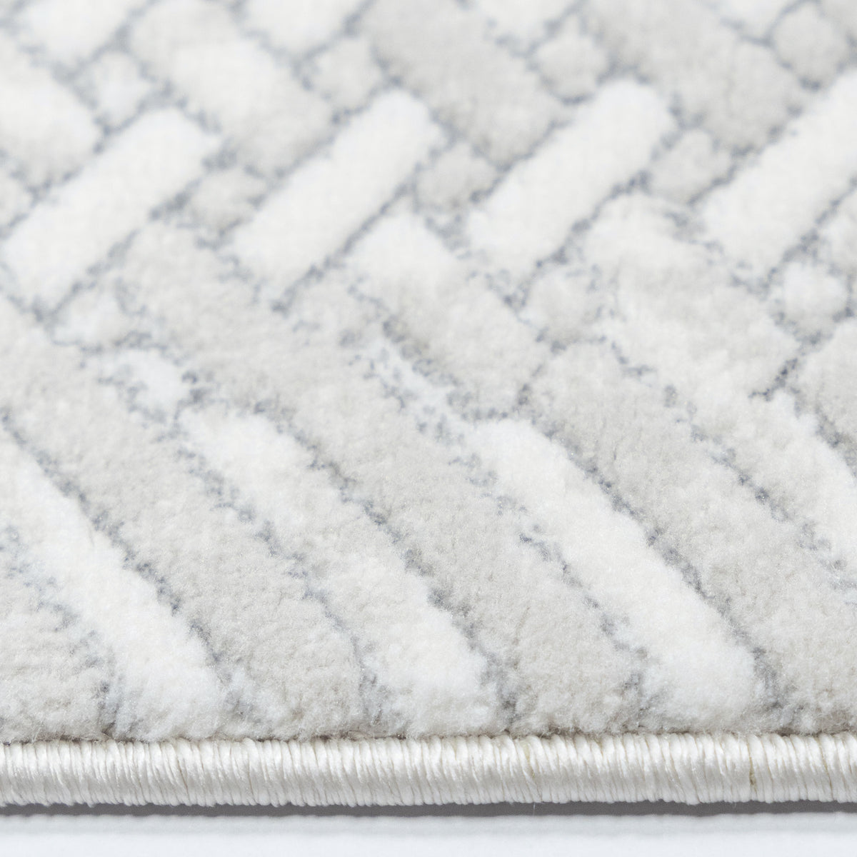Tapete Decorativo GIADA R1015 - Crema - Poliéster - Hecho a Máquina - Dorzav