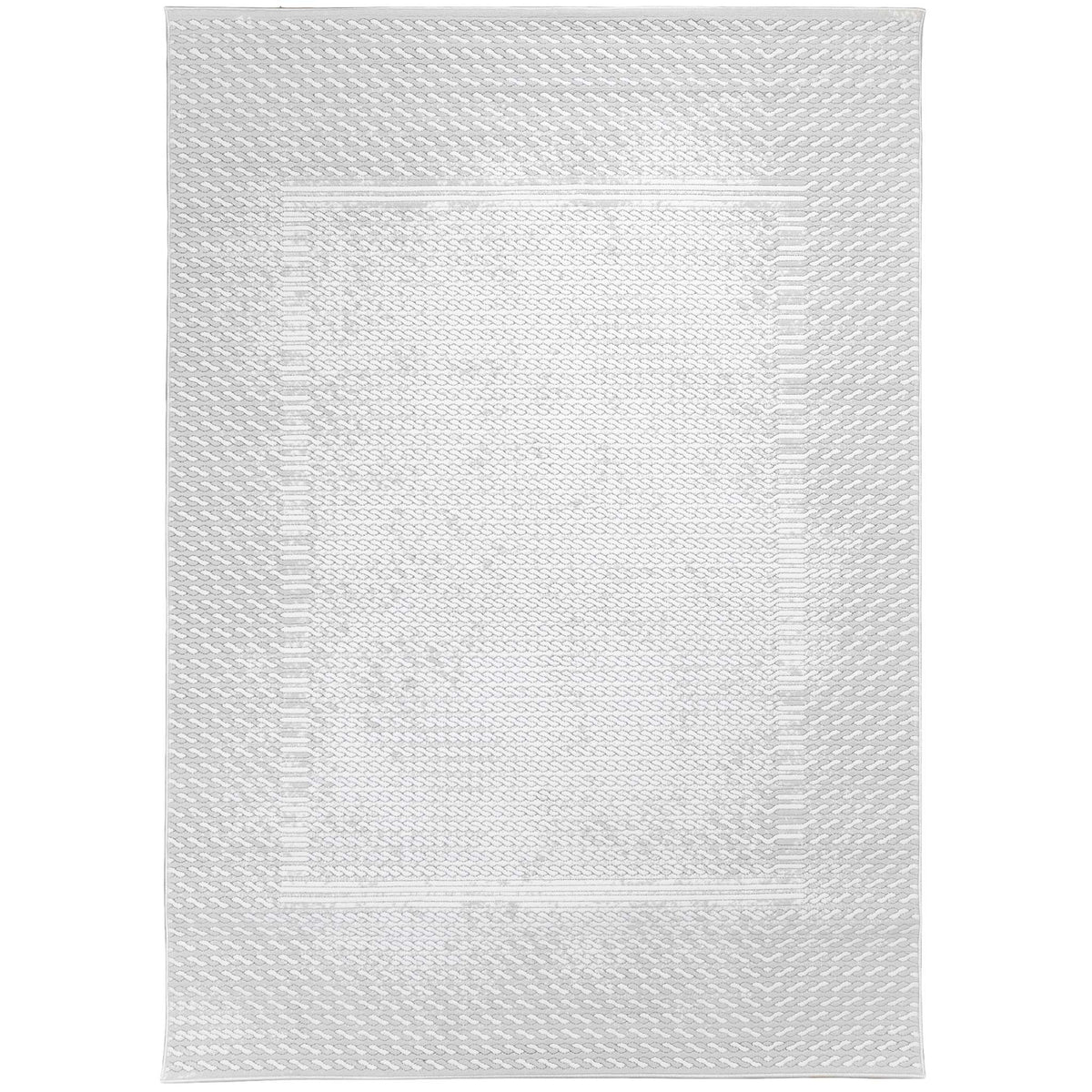Tapete Decorativo GIADA R1016 - Crema - Poliéster - Hecho a Máquina - Dorzav