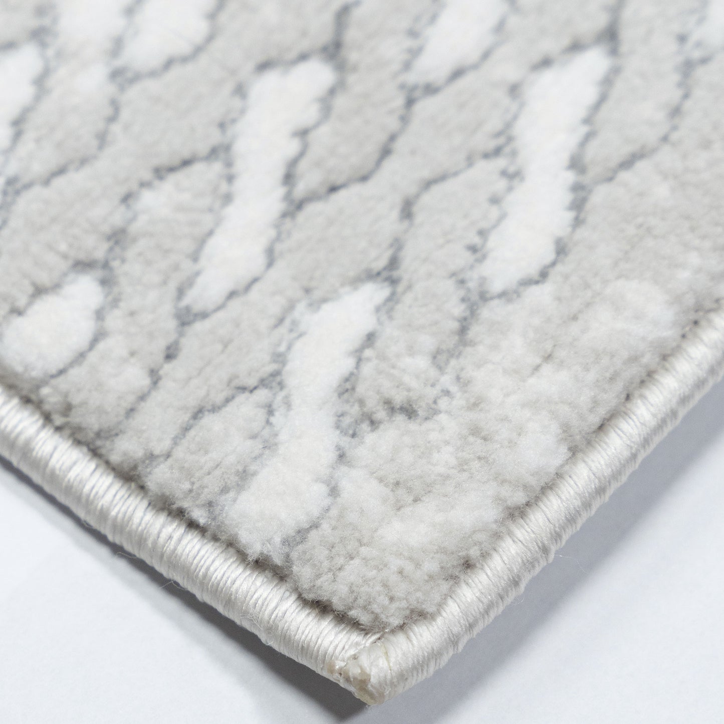 Tapete Decorativo GIADA R1016 - Crema - Poliéster - Hecho a Máquina - Dorzav