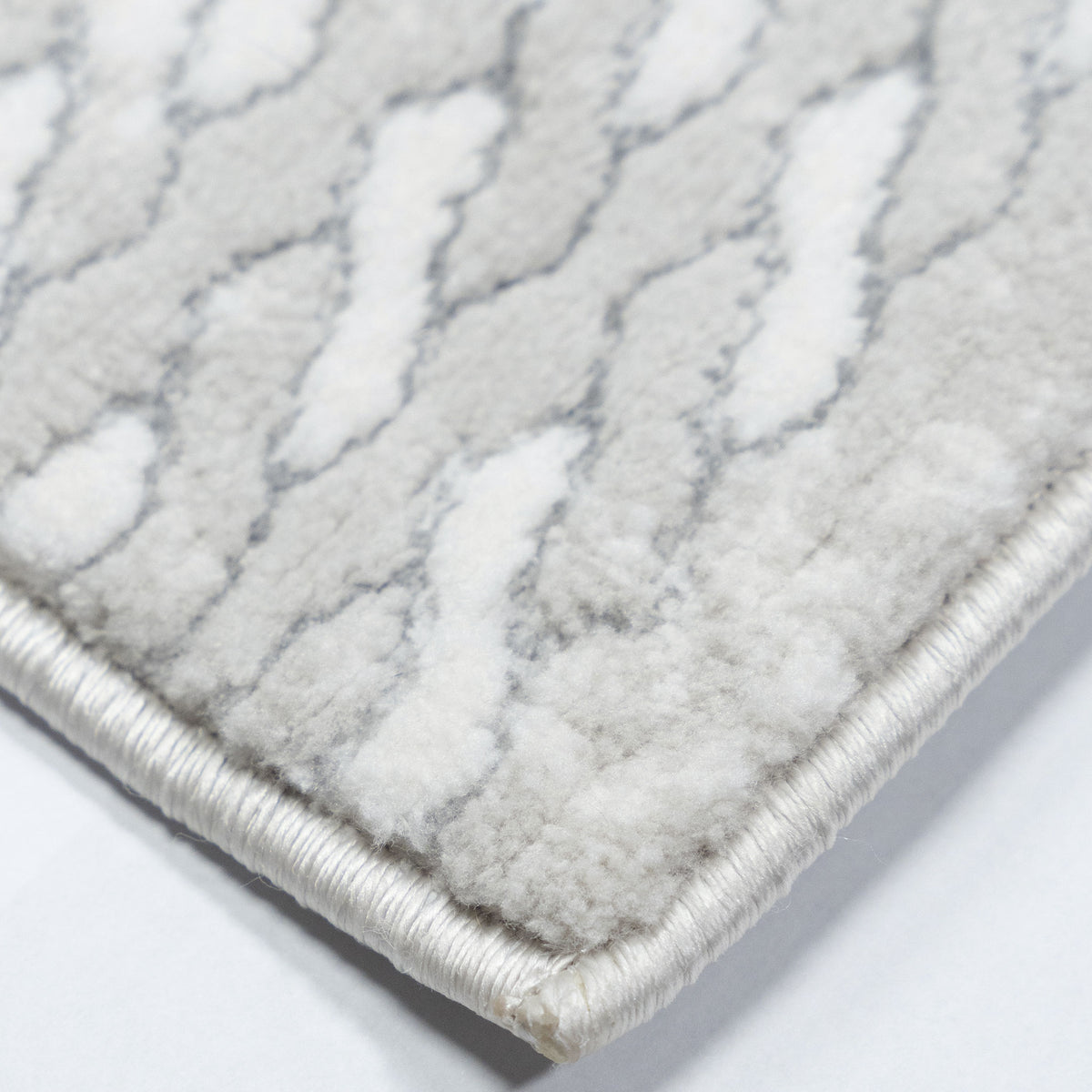 Tapete Decorativo GIADA R1016 - Crema - Poliéster - Hecho a Máquina - Dorzav