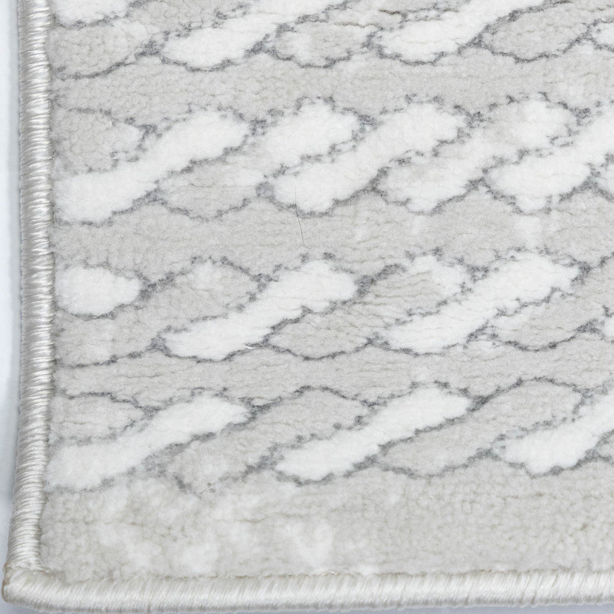 Tapete Decorativo GIADA R1016 - Crema - Poliéster - Hecho a Máquina - Dorzav