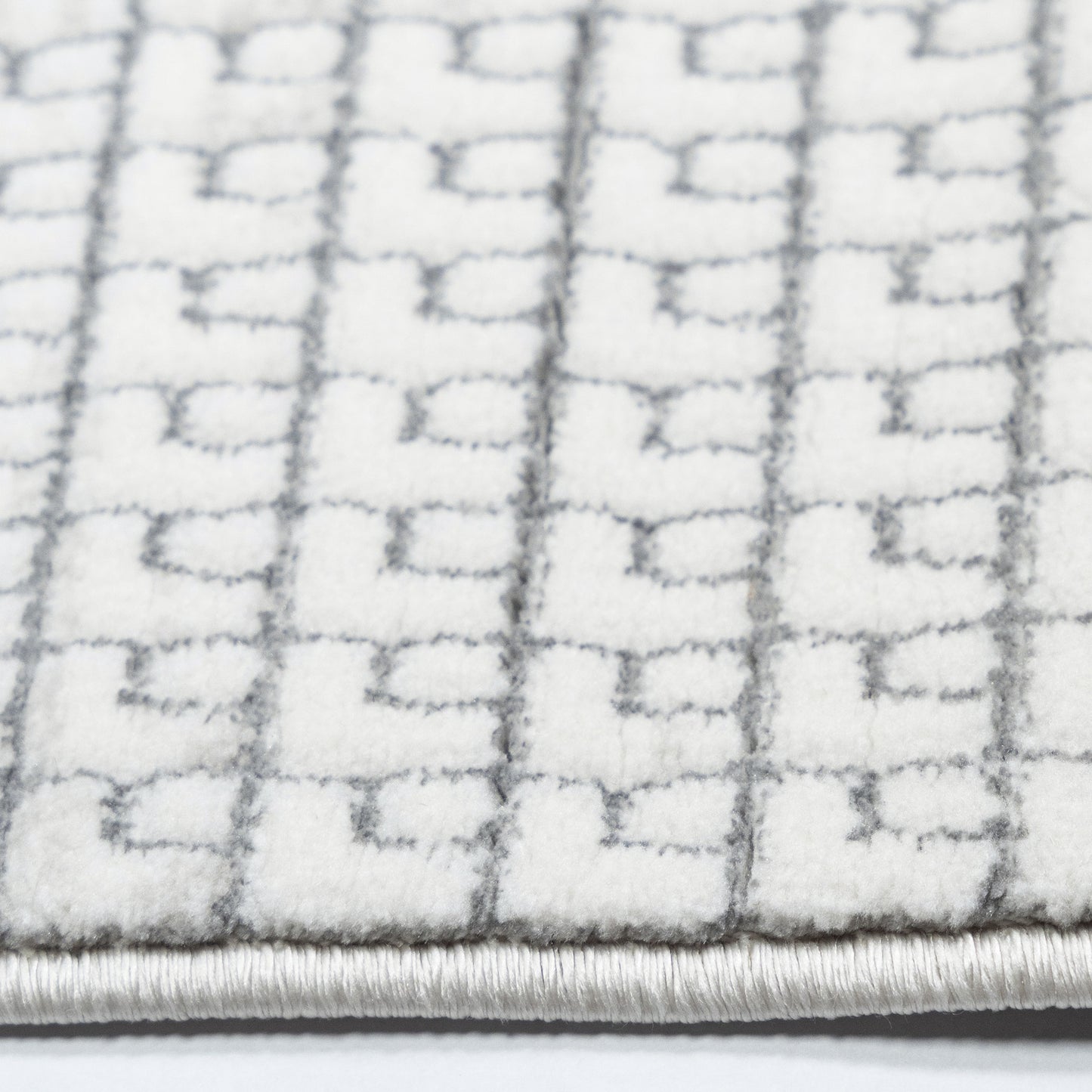 Tapete Decorativo GIADA R1017 - Crema - Poliéster - Hecho a Máquina - Dorzav