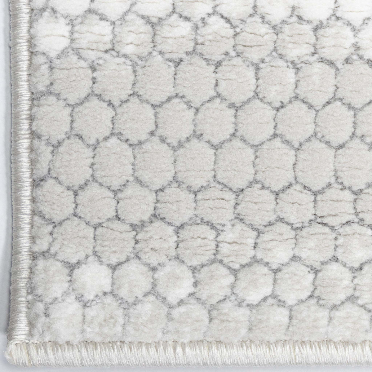 Tapete Decorativo GIADA R1018 - Crema - Poliéster - Hecho a Máquina - Dorzav