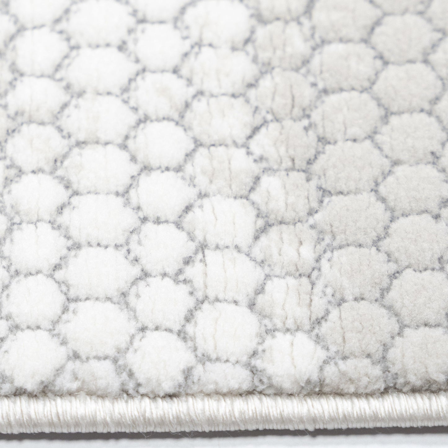 Tapete Decorativo GIADA R1018 - Crema - Poliéster - Hecho a Máquina - Dorzav