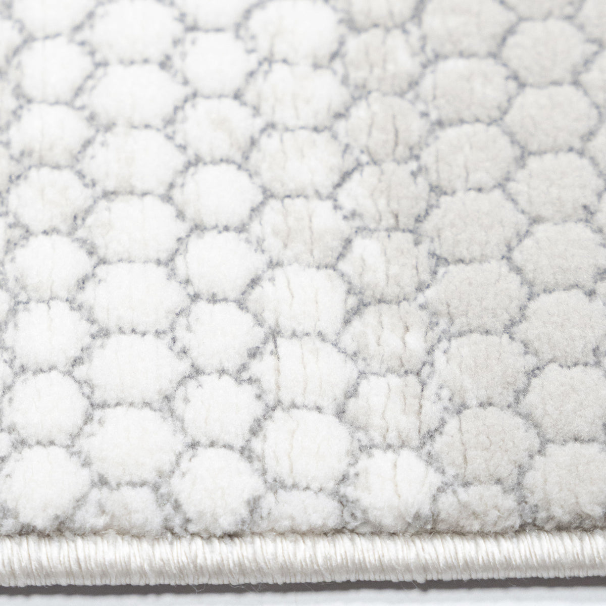 Tapete Decorativo GIADA R1018 - Crema - Poliéster - Hecho a Máquina - Dorzav