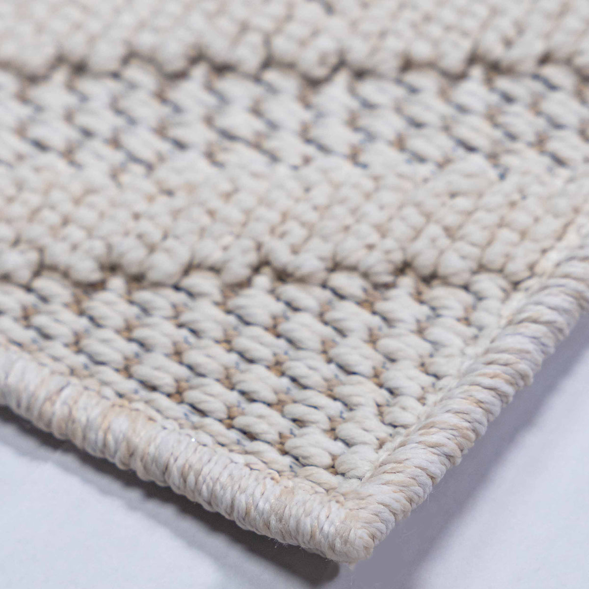 Tapete Decorativo GINA R2003 - Crema - Polipropileno - Hecho a Máquina - Dorzav
