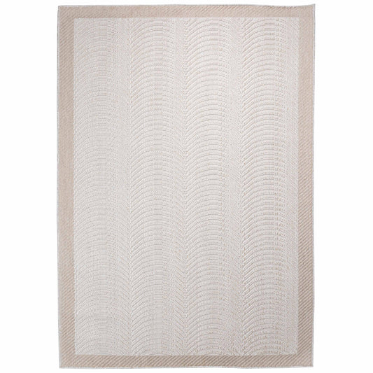 Tapete Decorativo GINA R2004 - Beige - Polipropileno - Hecho a Máquina - Dorzav