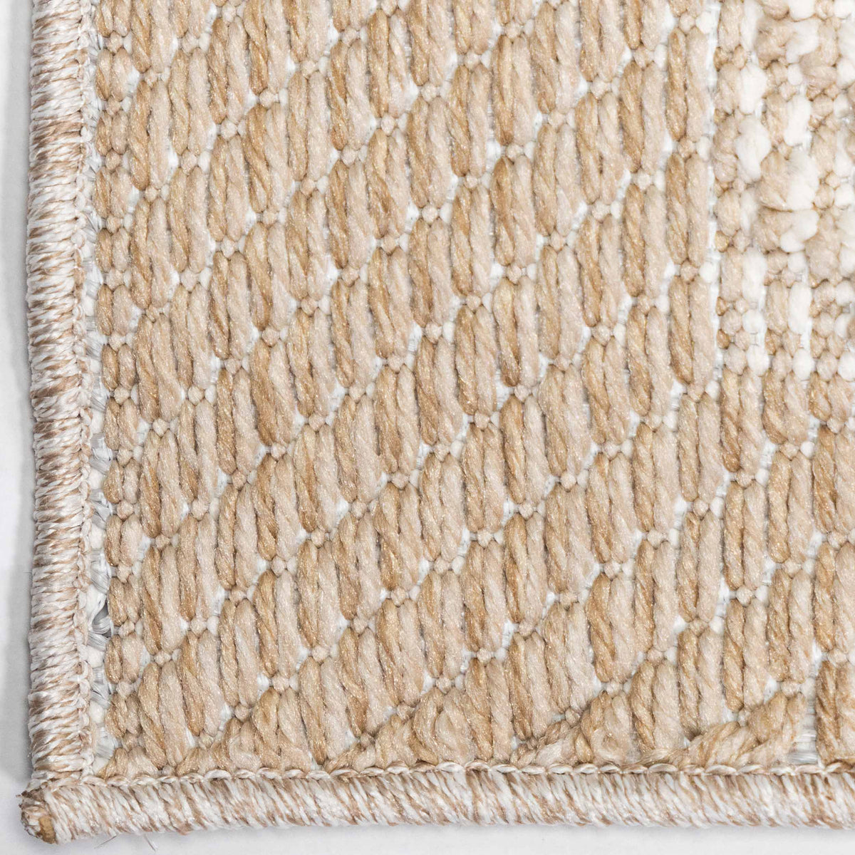 Tapete Decorativo GINA R2004 - Beige - Polipropileno - Hecho a Máquina - Dorzav