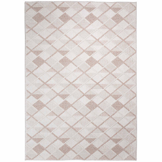 Tapete Decorativo GINA R2006 - Marfil - Polipropileno - Hecho a Máquina - Dorzav