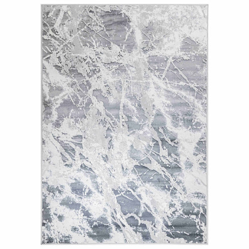 Tapete Decorativo GRETA T4057 Gris / Plata – Abstracto · Interior