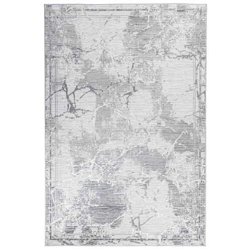 Tapete Decorativo GRETA T4058 Gris / Plata – Abstracto · Interior