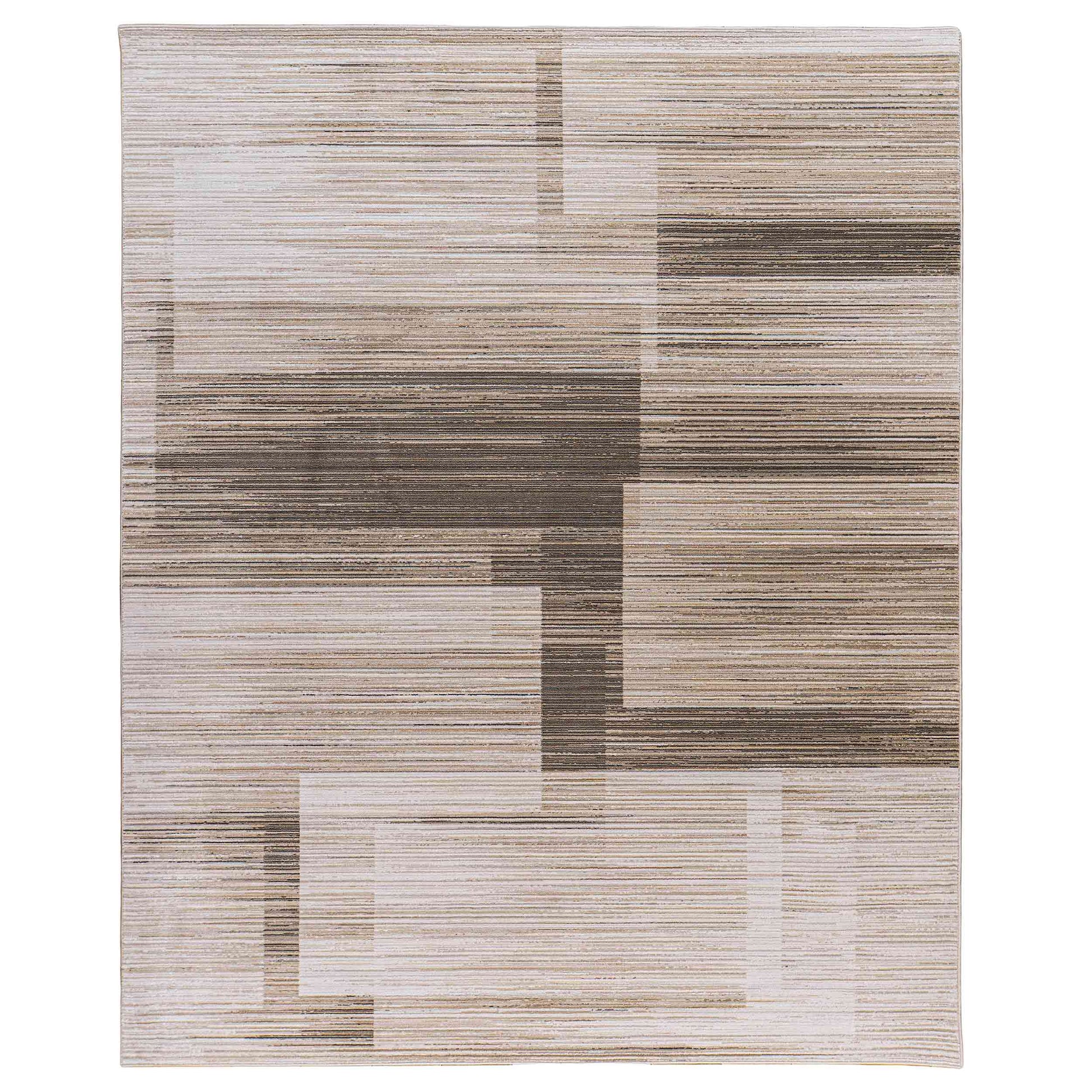 Tapete Decorativo MERAT 1104C - Beige - Polipropileno | Poliéster - Hecho a Máquina - Dorzav