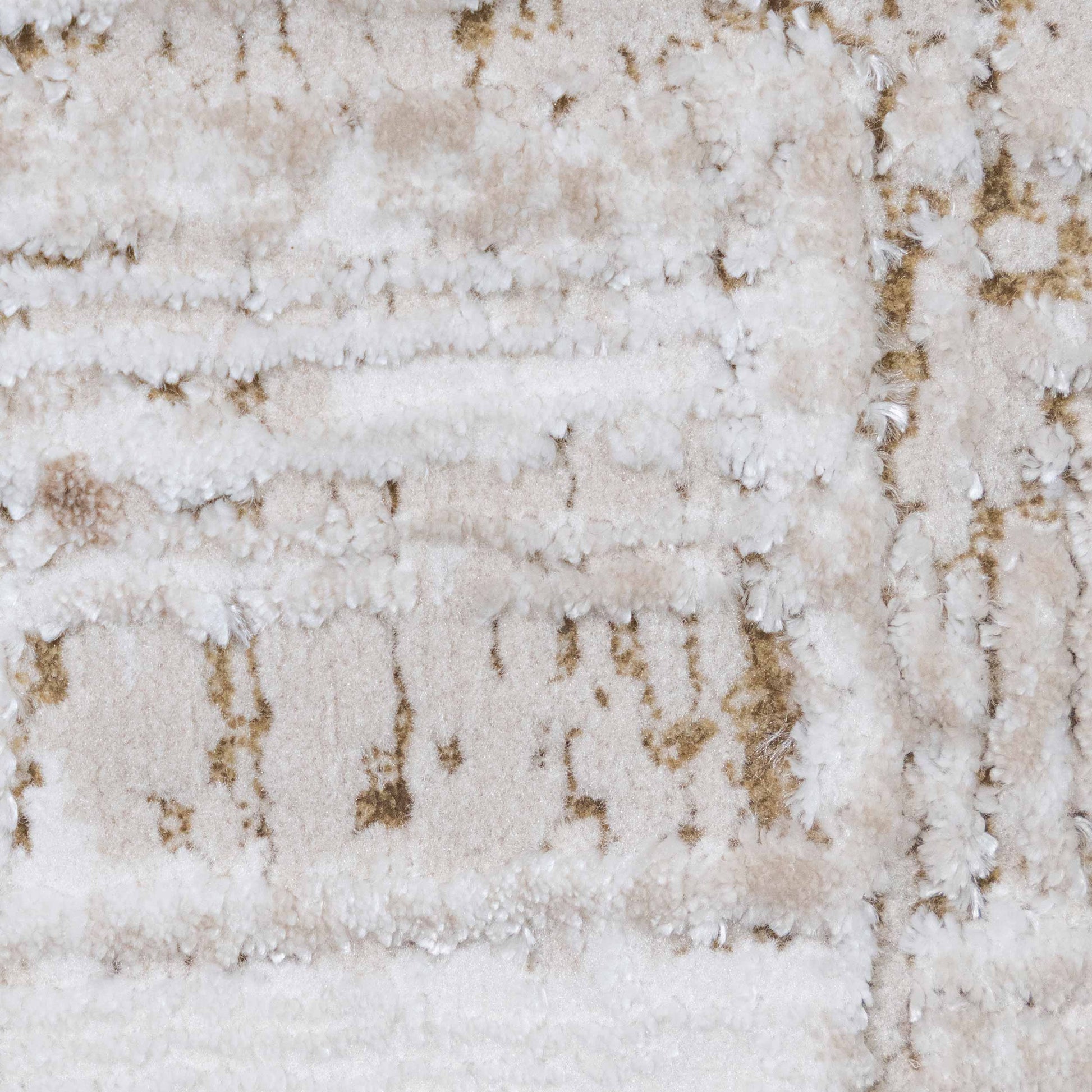 Tapete Decorativo METZ T2427 - Crema - Poliéster - Hecho a Máquina - Dorzav