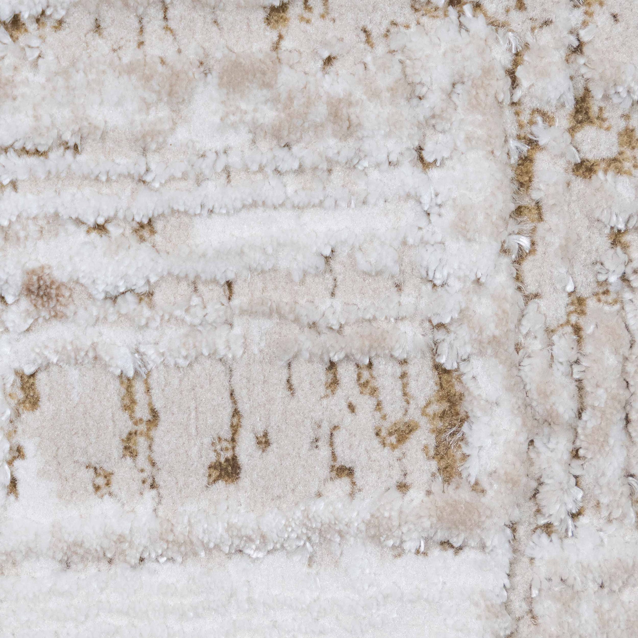 Tapete Decorativo METZ T2427 - Crema - Poliéster - Hecho a Máquina - Dorzav