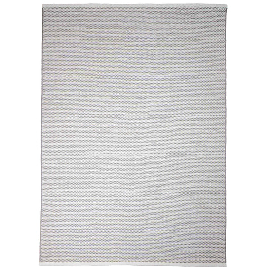Tapete Decorativo SHAILA D8001 - Crema - Lana | Algodón - Hecho a Mano - Dorzav
