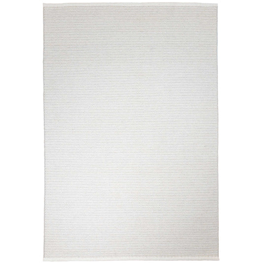 Tapete Decorativo SHAILA D8004 - Crema - Lana | Algodón - Hecho a Mano - Dorzav