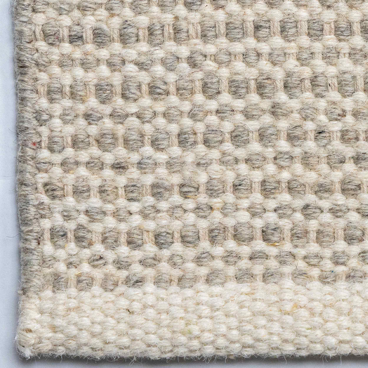 Tapete Decorativo SHAILA D8004 - Crema - Lana | Algodón - Hecho a Mano - Dorzav