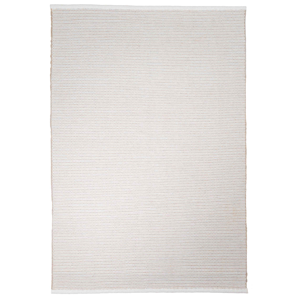 Tapete Decorativo SHAILA D8005 - Crema - Lana | Algodón - Hecho a Mano - Dorzav