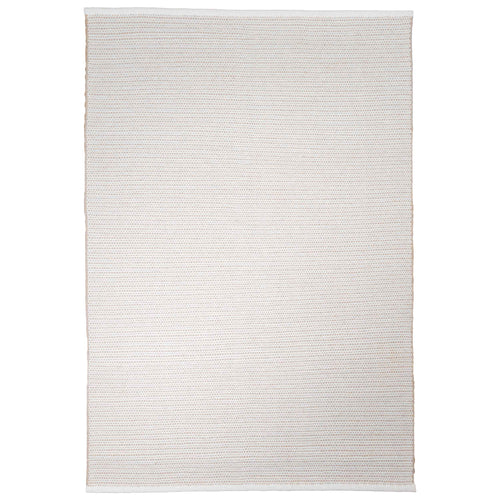 Tapete Decorativo SHAILA D8005 - Crema - Lana | Algodón - Hecho a Mano - Dorzav