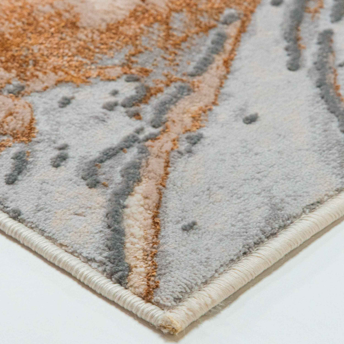 Tapete Decorativo TERRA T9034 - Crema - Polipropileno | Poliéster - Hecho a Mano - Dorzav