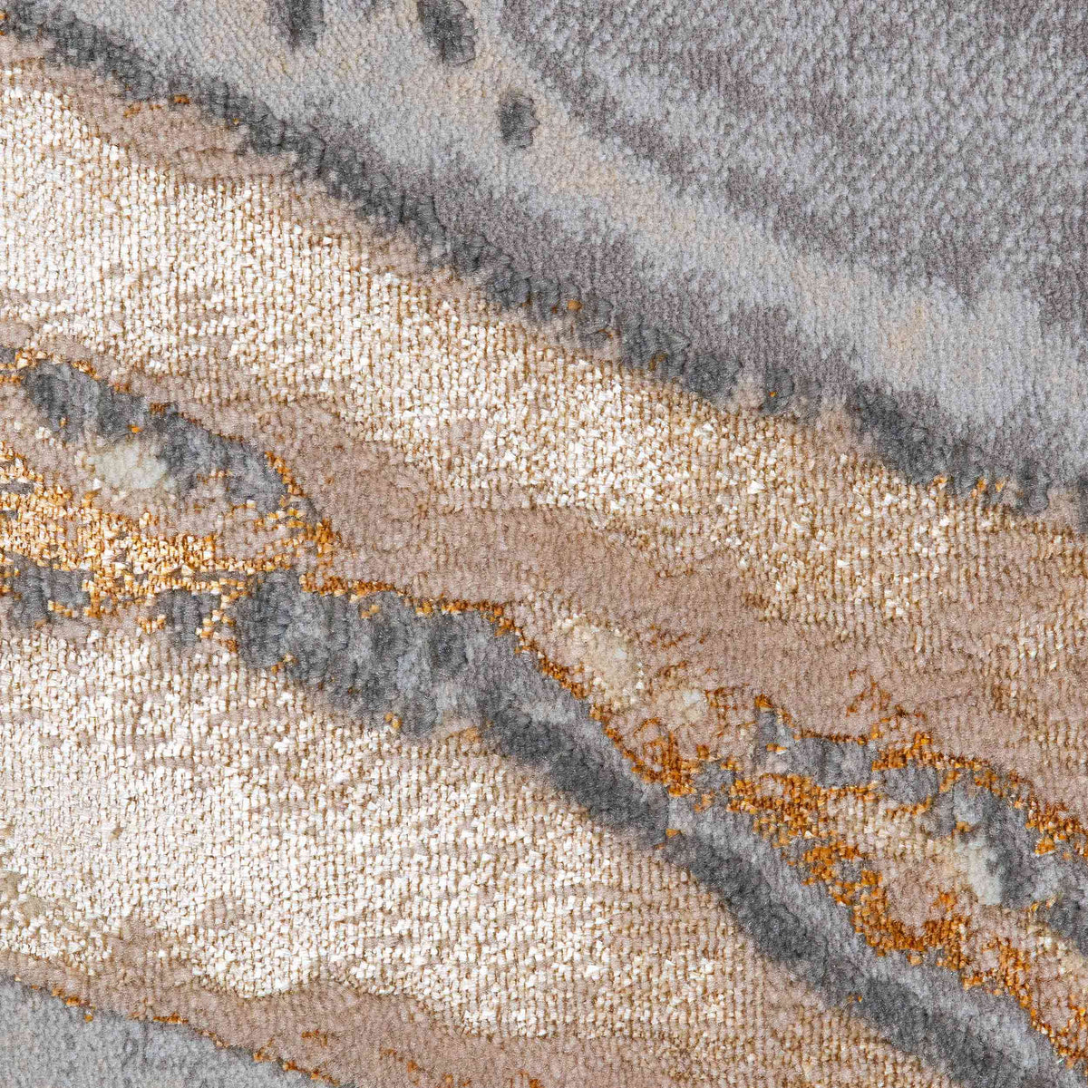 Tapete Decorativo TERRA T9034 - Crema - Polipropileno | Poliéster - Hecho a Mano - Dorzav