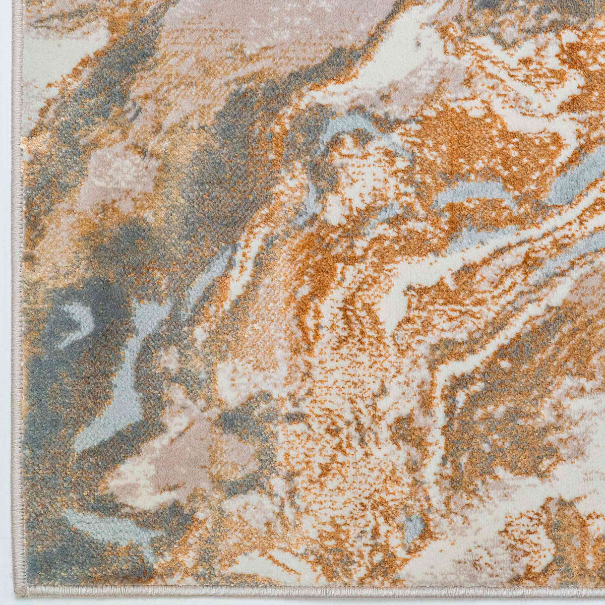 Tapete Decorativo TERRA T9037 - Crema - Polipropileno | Poliéster - Hecho a Mano - Dorzav
