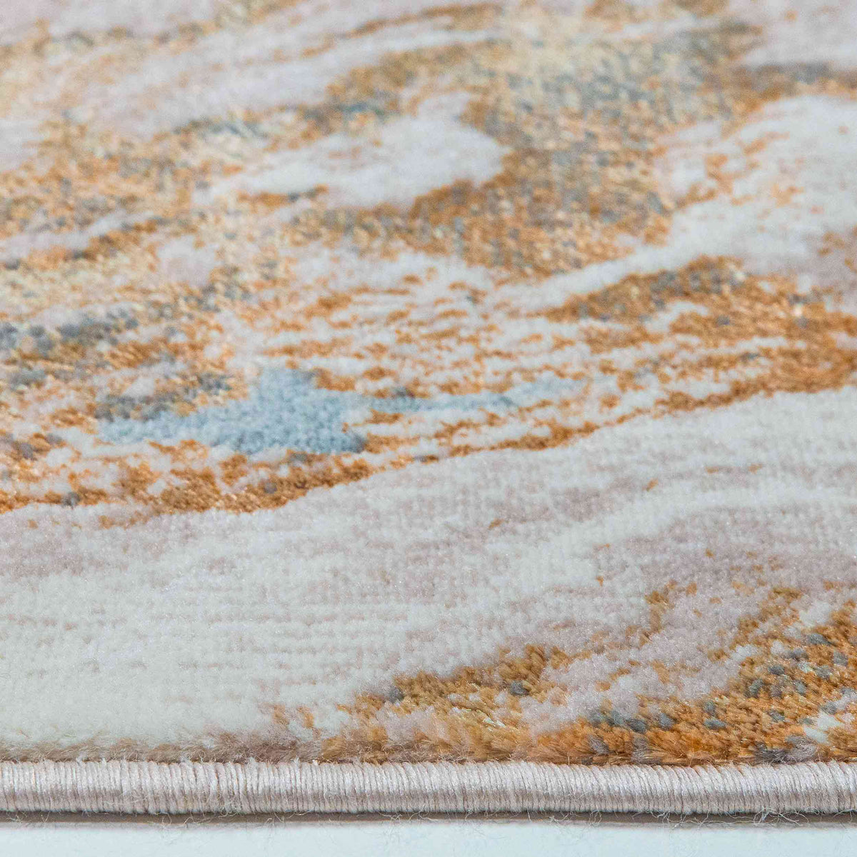 Tapete Decorativo TERRA T9037 - Crema - Polipropileno | Poliéster - Hecho a Mano - Dorzav